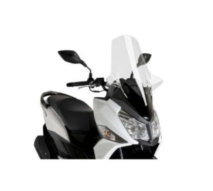 puig v tech line touring screen for sym jet 14 50 ie 4t ac e5 21 25 transparent