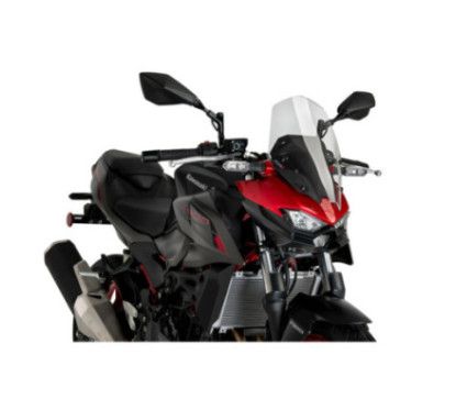 puig cupolino naked ng touring per kawasaki z500 24 25 trasparente