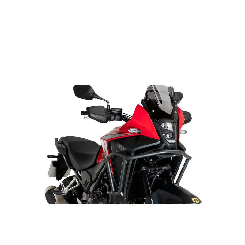 Carenado deportivo Puig para Honda NX 500 24 25 ahumado oscuro