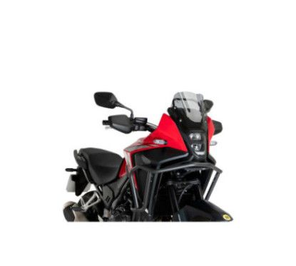 Carenage sport Puig pour Honda NX 500 24/25 fume clair