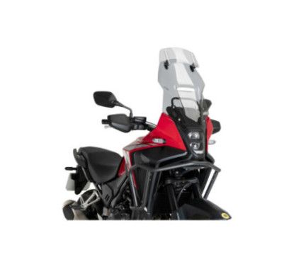 puig touring windshield visor honda nx 500 24 25 light smoke