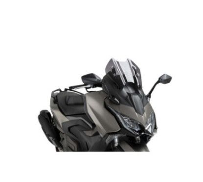 puig cupolino v tech line sport kymco ak550 premium 24 25 dark smoke