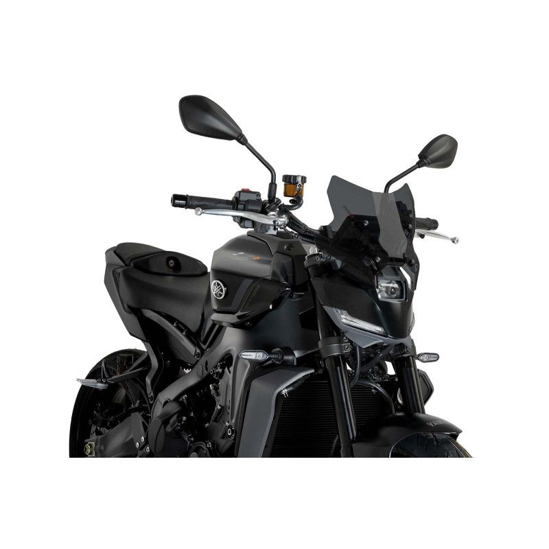 Puig Naked NG Sportscheibe fur Yamaha MT 09 24 25 dunkel getont