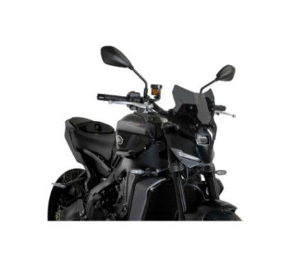 Puig Naked NG Sportscheibe fur Yamaha MT 09 24 25 dunkel getont