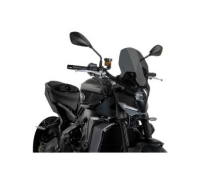 Cupula Puig Naked NG Touring para Yamaha MT 09 24 25 ahumada oscura