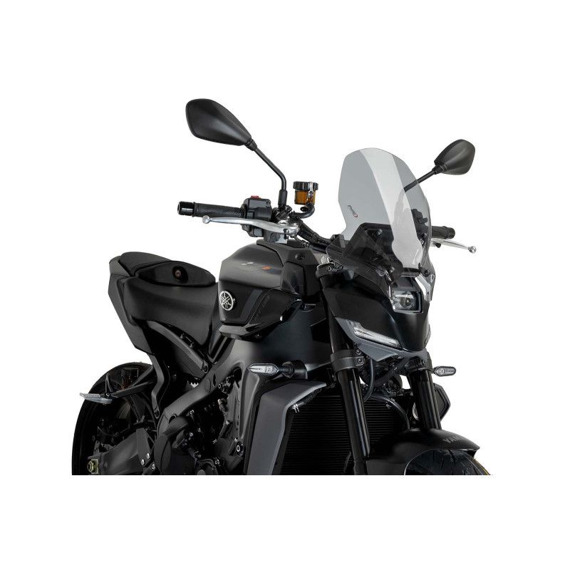 puig naked ng touring screen for yamaha mt 09 sp 24 25 light smoke