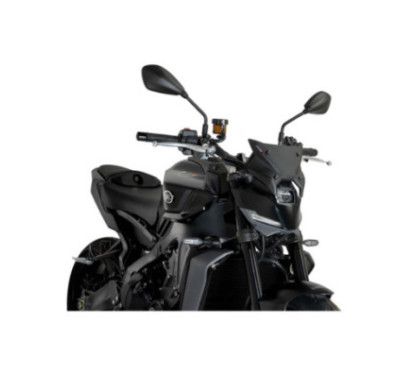 Cupula Puig Naked NG Sport Plus para Yamaha MT 09 SP 24 25 negro mate