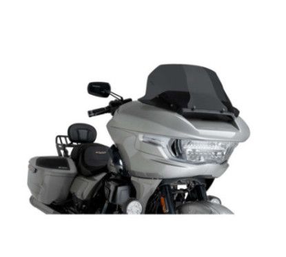 Puig High Road Touring-Bildschirm fur Harley D Road Glide Fltrx 2024, dunkler Rauch