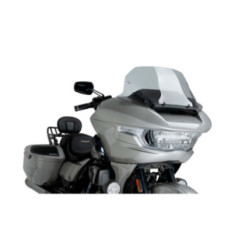 puig high road touring screen for harley d road glide fltrx 2024 light smoke