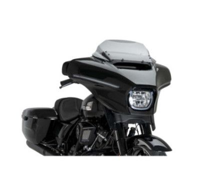 puig high road sport windshield for harley d street glide flhx 2024 light smoke