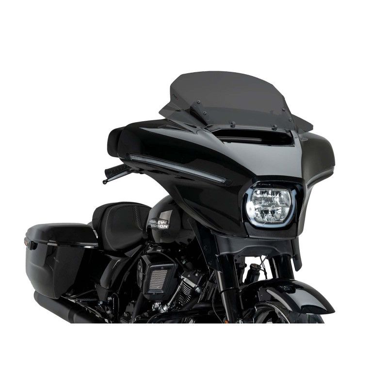 Parabrisas Puig High Road Touring para Harley-Davidson D-Street Glide FLHX 2024 ahumado oscuro
