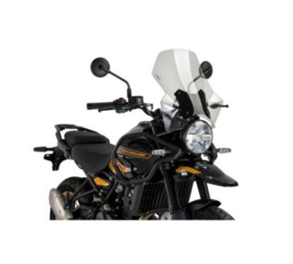puig adjustable windshield for royal enfield himalayan 450 24 25 clear