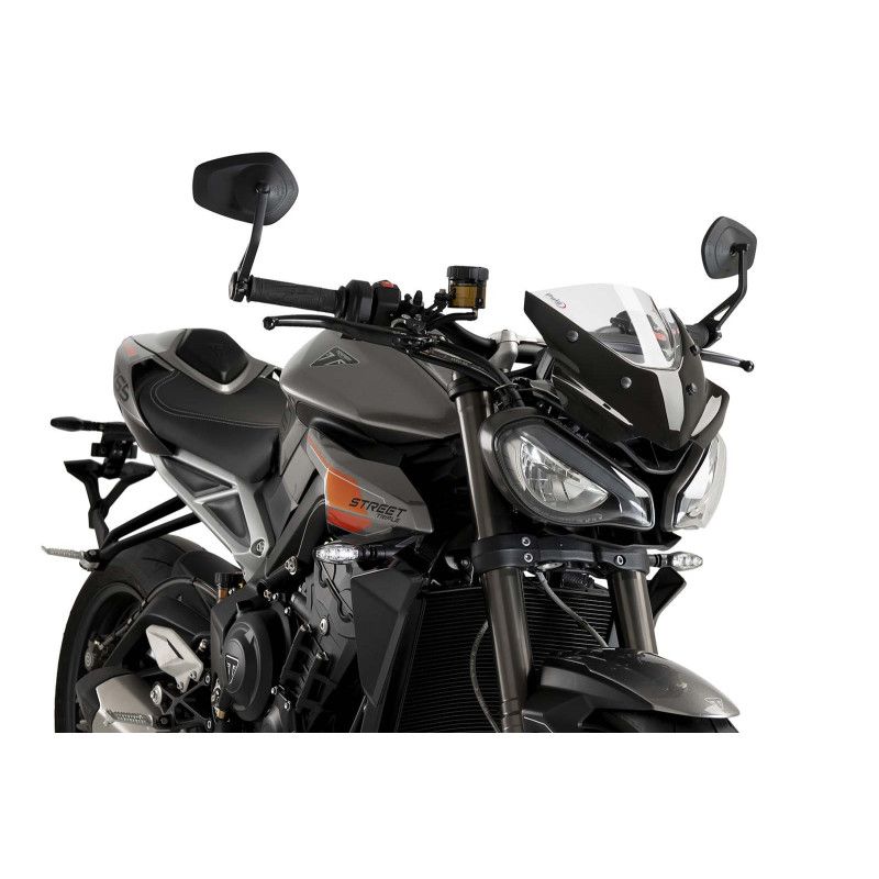 puig cupolino naked ng sport per triumph street triple r rs 23 25 trasparente