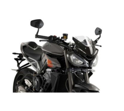 puig cupolino naked ng sport per triumph street triple r rs 23 25 trasparente