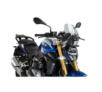 puig naked ng sport windshield for bmw r1250 r 23 25 light smoke