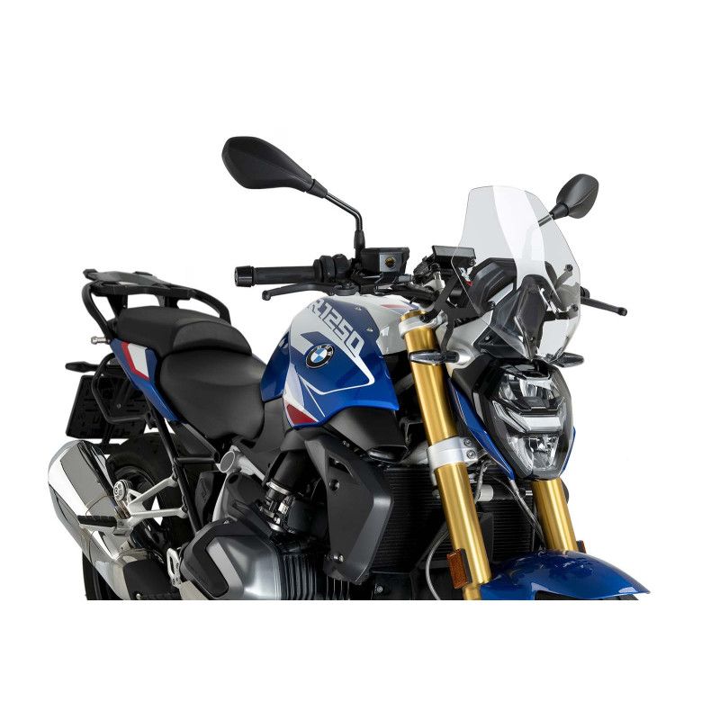 puig naked ng sport windshield for bmw r1250 r 23 25 transparent