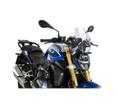 puig naked ng sport windshield for bmw r1250 r 23 25 transparent