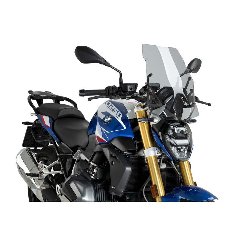 puig naked ng touring screen for bmw r1250 r 23 25 light smoke