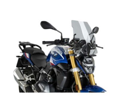 puig naked ng touring screen for bmw r1250 r 23 25 light smoke