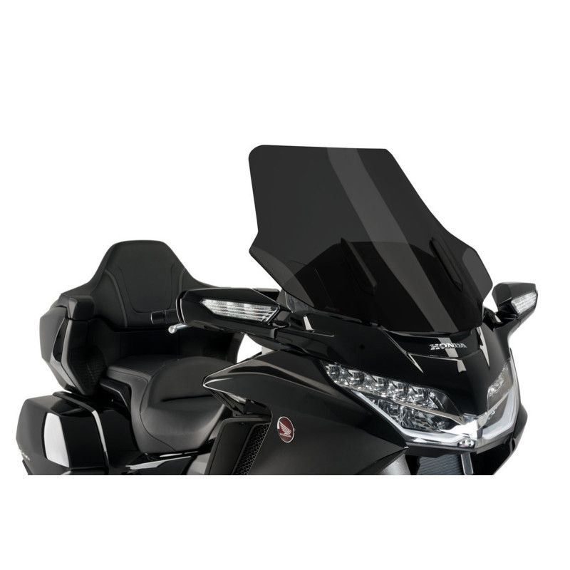 puig touring windshield for honda gl1800 gold wing 2025 dark smoke