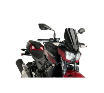 Cupula deportiva Puig Naked NG para Kawasaki Z400 19/24 negra