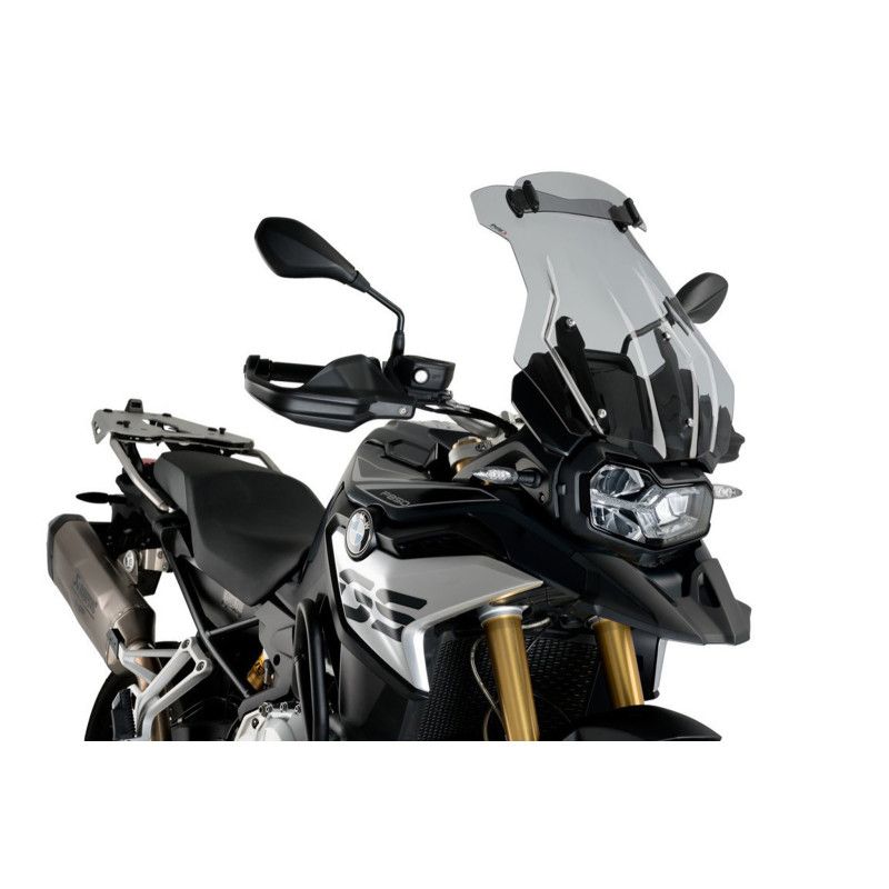 puig cupolino touring plus visor for bmw f850 gs adventure 19 23 light smoke cup touring oem
