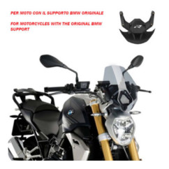 Puig Naked Sport OEM Supp Cupolino fur BMW R1250 R 18 25 Fume Chiaro