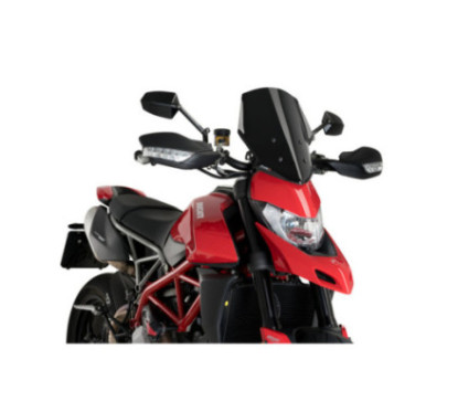 puig cupolino naked ng sport per ducati hypermotard 950 sp 19 25 nero