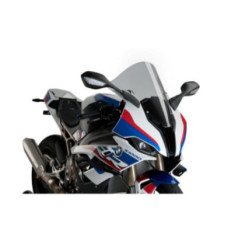 puig r racer windshield for bmw s1000rr 19 25 light smoke