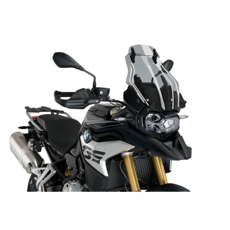 puig cupolino touring visor for bmw f850 gs 18 23 light smoke cup touring oem
