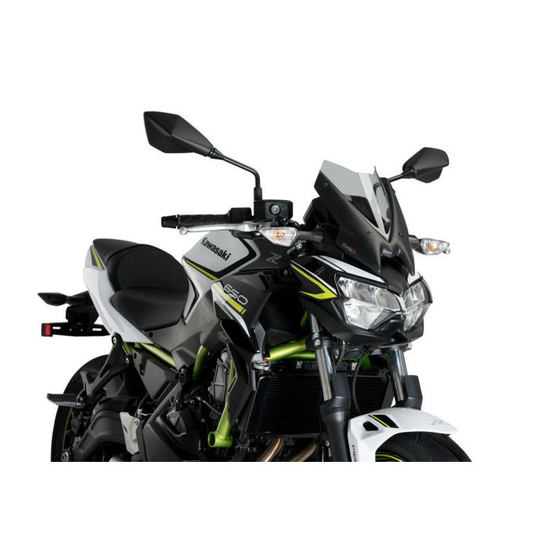 puig cupolino naked ng sport per kawasaki z650 20 25 fume chiaro