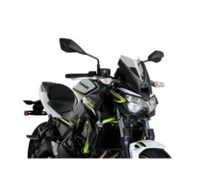 puig naked ng sport screen for kawasaki z650 20 25 light smoke
