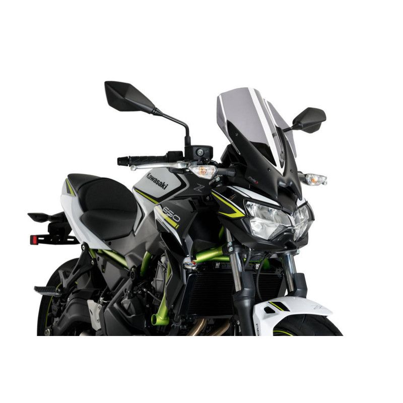 Puig Naked NG Touring-Scheibe fur Kawasaki Z650 20 25 leichter Rauch