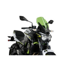 puig naked ng touring screen for kawasaki z650 20 25 green