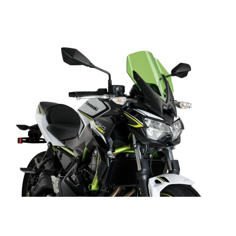 Cupula puig nude ng touring para kawasaki z650 20 25 verde