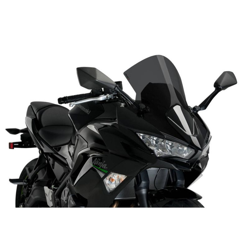 Puig Windschutzscheibe R Racer fur Kawasaki Ninja 650 20 25 dunkel getont