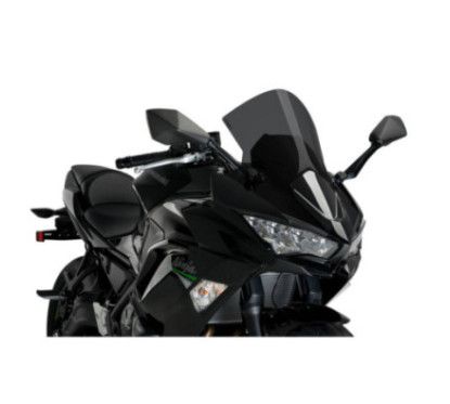 Puig Windschutzscheibe R Racer fur Kawasaki Ninja 650 20 25 dunkel getont