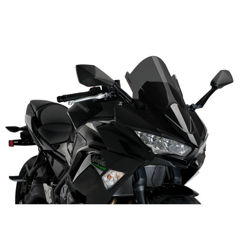 Puig Z Racing Windschutzscheibe fur Kawasaki Ninja 650 20 25 dunkel getont