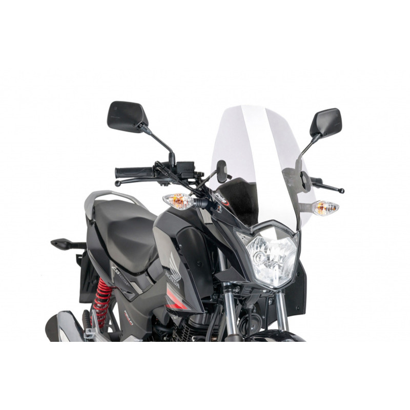 puig naked ng sport windshield for honda cb125f 15 25 clear