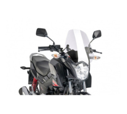 puig naked ng sport windshield for honda cb125f 15 25 clear