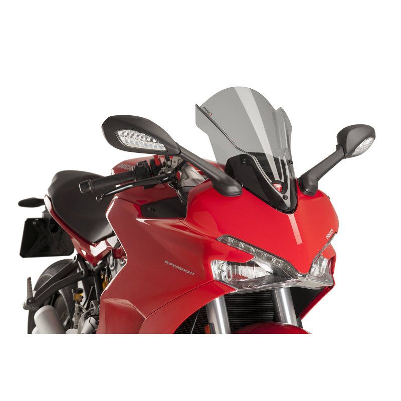 puig z racing windshield for ducati supersport 939 s 17 21 light smoke