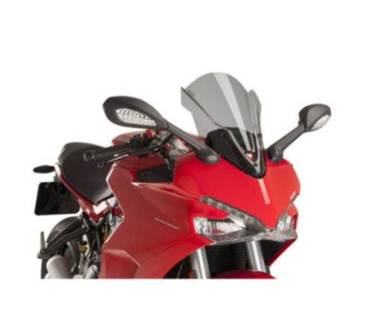 puig z racing windshield for ducati supersport 939 s 17 21 light smoke