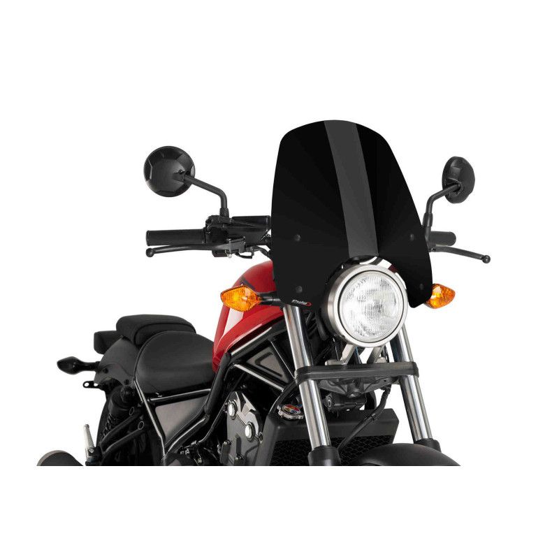 puig cupolino naked ng touring per honda cmx500 se rebel 20 25 nero