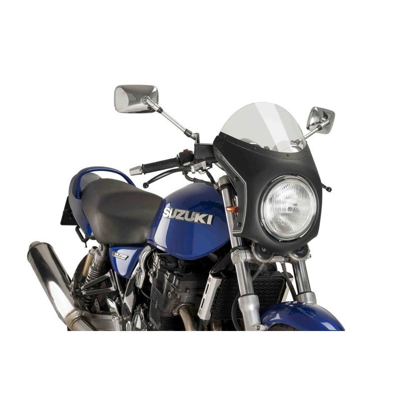 puig semi-windshield for bsa gold star 22 25 light smoke black
