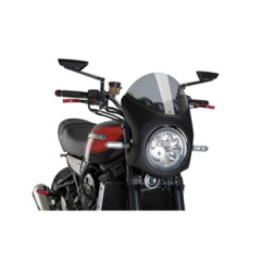 PARABRISAS SEMICARENADO PUIG PARA KAWASAKI Z900 RS SE 22-25 AHUMADO CLARO-CARBONO
