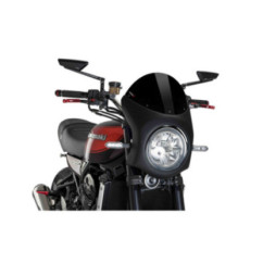 PUIG HALBVERKLEIDUNGS-WINDSCHUTZSCHEIBE FUR KAWASAKI Z900 RS SE 22-25 SCHWARZ-CARBON