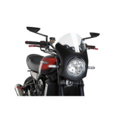 PARABRISAS SEMICARENADO PUIG PARA KAWASAKI Z900 RS SE 22-25 TRANSPARENTE-CARBONO