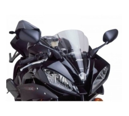 Pare-brise Puig Racing pour Yamaha YZF R6 06-07, fume clair