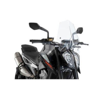 Pare-brise Puig Naked NG Sport pour KTM 790 Duke 18-25 transparent