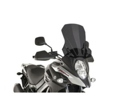 Pare-brise Puig Touring pour Suzuki DL650XT V-Strom 17/25, fume fonce
